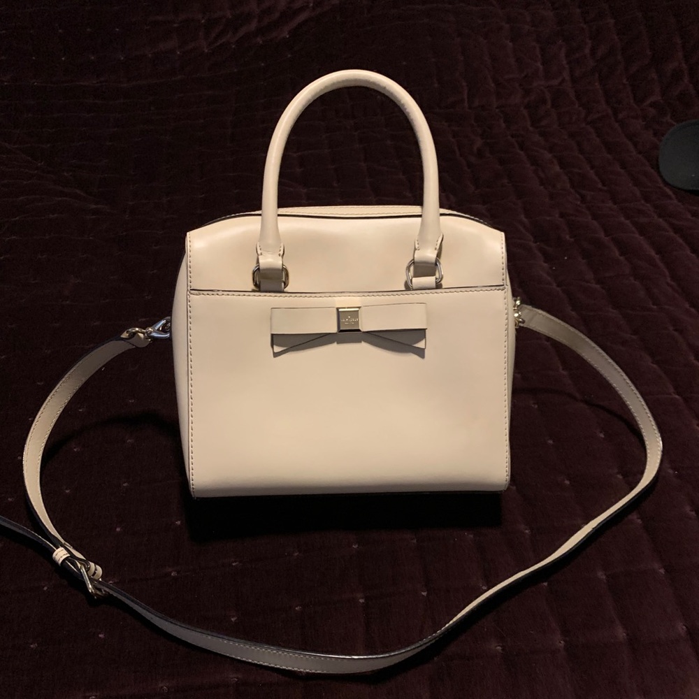 Kate Spade Bone Color Satchel Purse